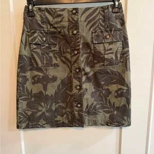 Tommy Bahama Jungle Print Mini Skirt